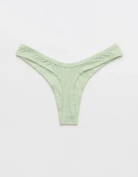 Superchill Modal Rib Thong Underwear