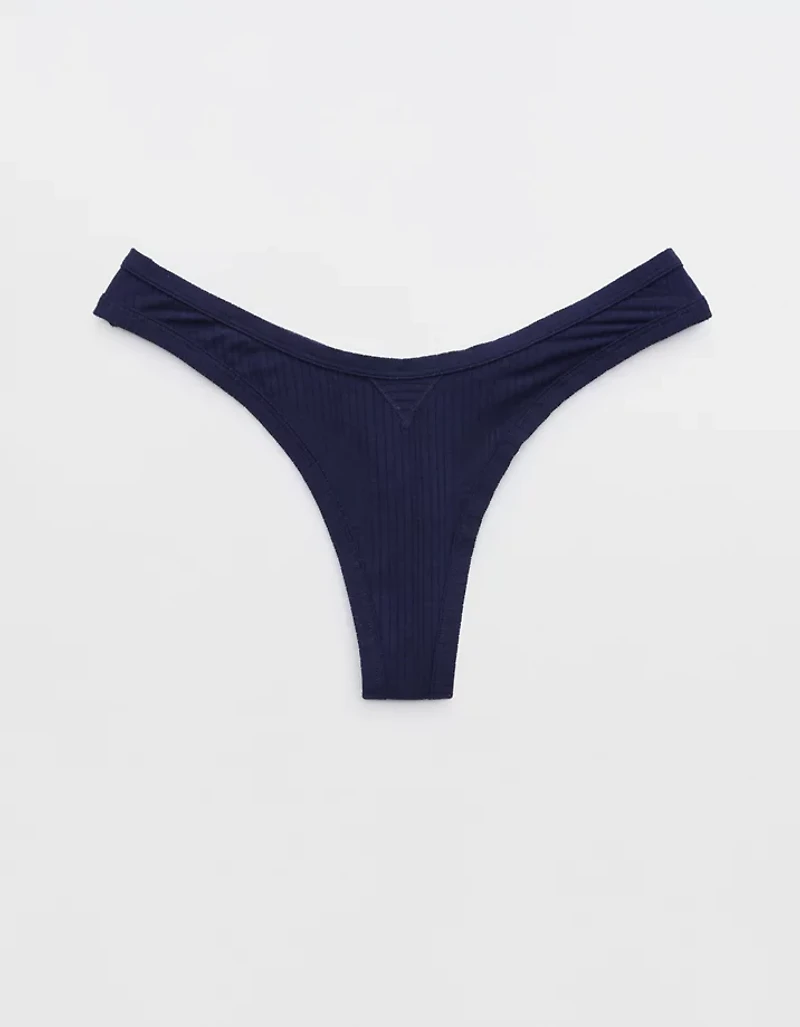 Superchill Modal Rib Thong Underwear
