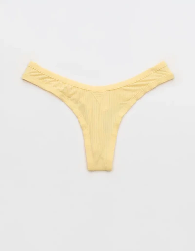 Superchill Modal Rib Thong Underwear