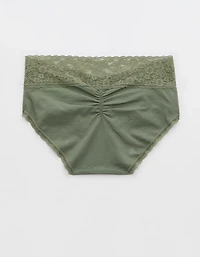 Superchill Vintage Lace Cotton Boybrief Underwear