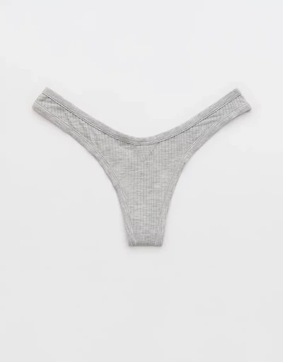 Superchill Modal Rib Thong Underwear
