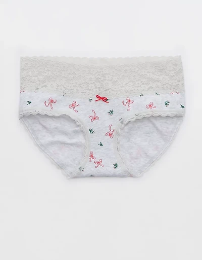 Superchill Vintage Lace Cotton Boybrief Underwear