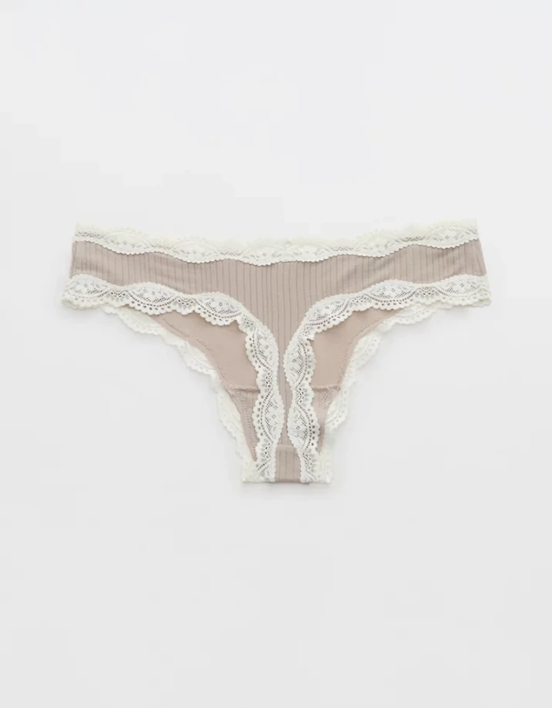 Superchill Modal Lace Thong Underwear