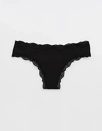 Superchill Modal Lace Thong Underwear