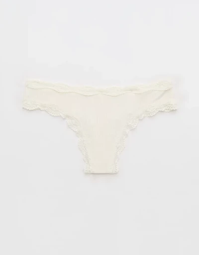 Superchill Modal Lace Thong Underwear