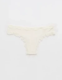 Superchill Modal Lace Thong Underwear