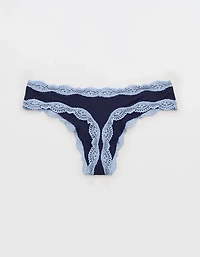 Superchill Modal Lace Thong Underwear