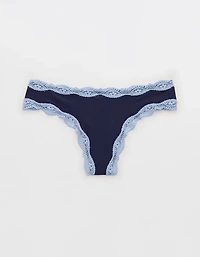 Superchill Modal Lace Thong Underwear