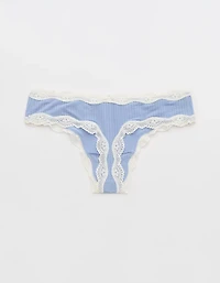 Superchill Modal Lace Thong Underwear