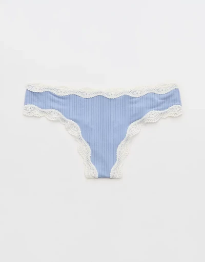 Superchill Modal Lace Thong Underwear