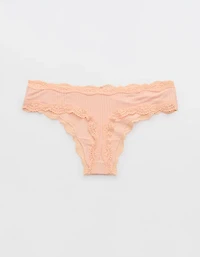 Superchill Modal Lace Thong Underwear