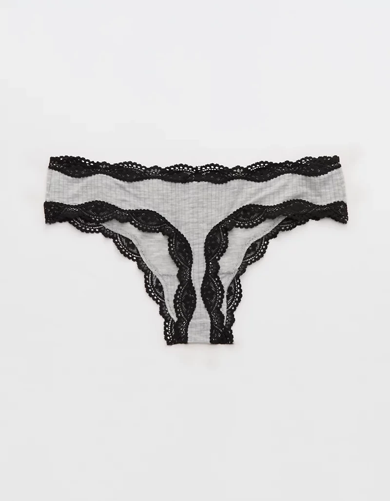 Superchill Modal Lace Thong Underwear
