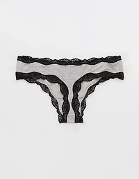 Superchill Modal Lace Thong Underwear