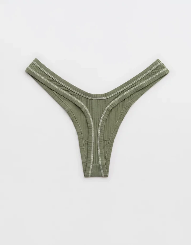 Superchill Modal Rib Thong Underwear