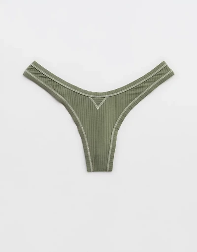 Superchill Modal Rib Thong Underwear