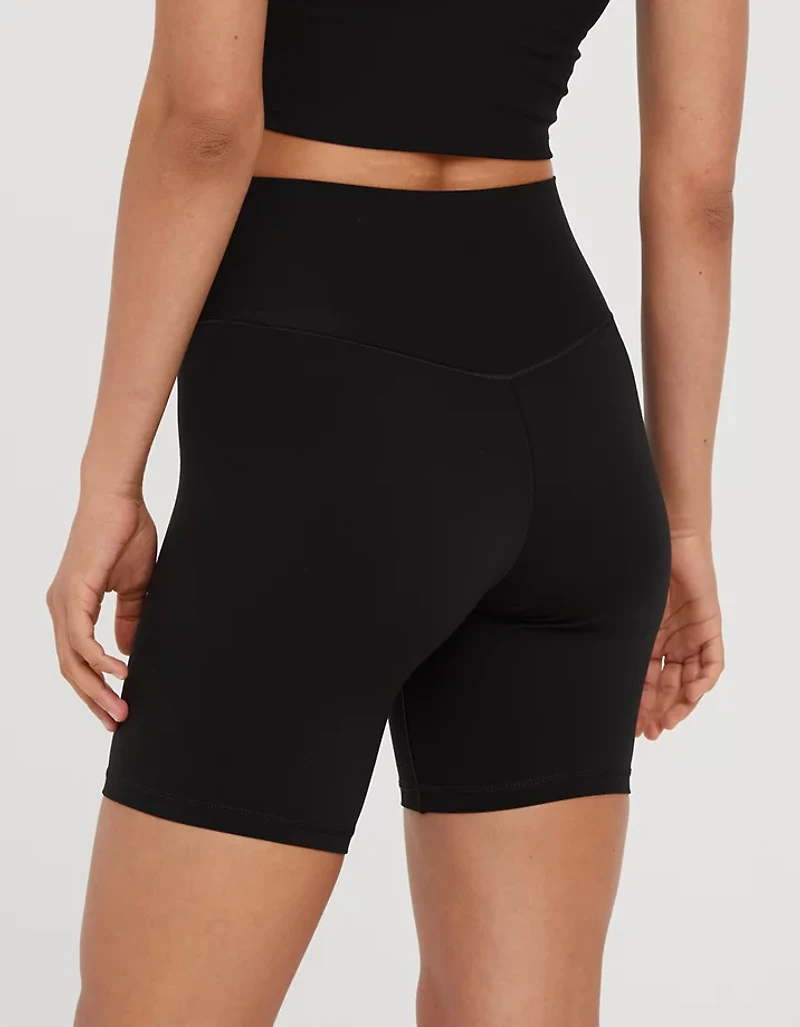 OFFLINE By Aerie Real Me Crossover High Waisted 7" Bike Short