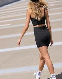 OFFLINE By Aerie The Hugger High Waisted 5" Pocket Bike Short
