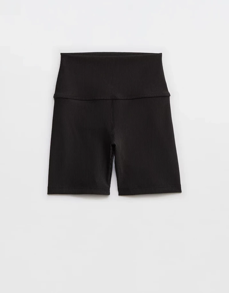 OFFLINE By Aerie Stripe Rib 5" Bike Short
