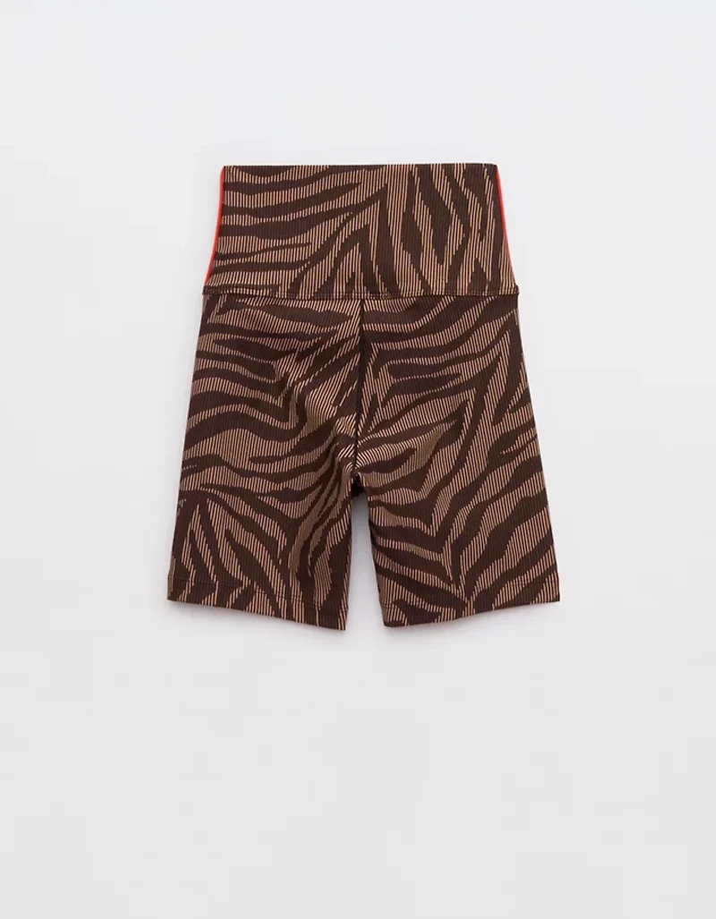 OFFLINE By Aerie Stripe Rib High Waisted 5" Bike Short