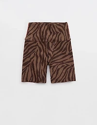 OFFLINE By Aerie Stripe Rib High Waisted 5" Bike Short