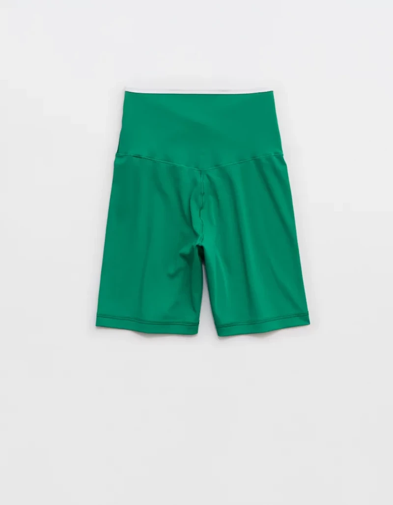 OFFLINE By Aerie Real Me Tipped Crossover High Waisted 5" Bike Short