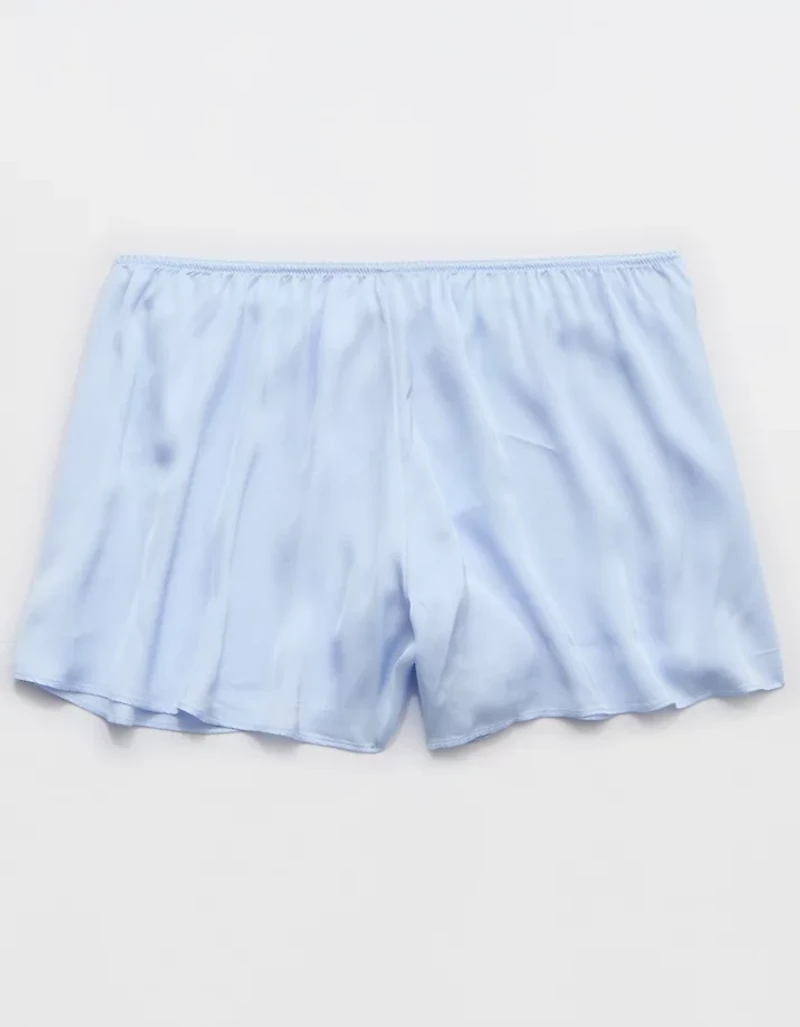 Aerie Off-Duty Satin Flirty Boxer