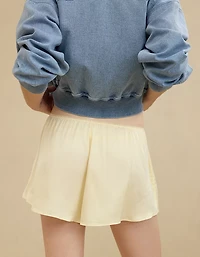 Aerie Off-Duty Satin Flirty Boxer