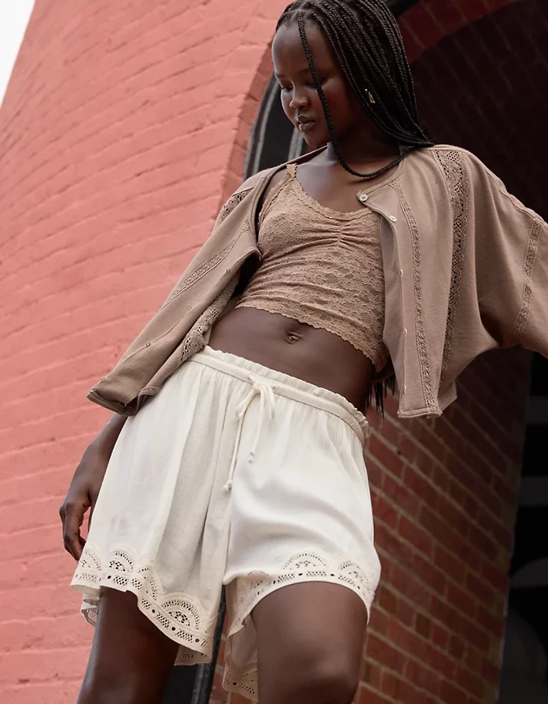 Aerie Off-Duty Gauze Boxer