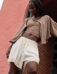 Aerie Off-Duty Gauze Boxer