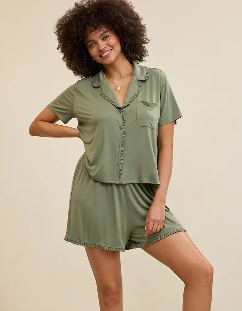 Aerie Real Soft® Ruffle Boxer Short