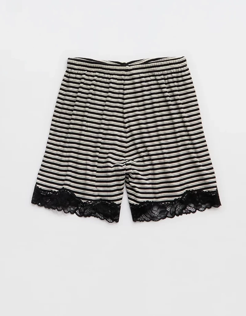 Aerie Real Soft® Rib Lace Boxer