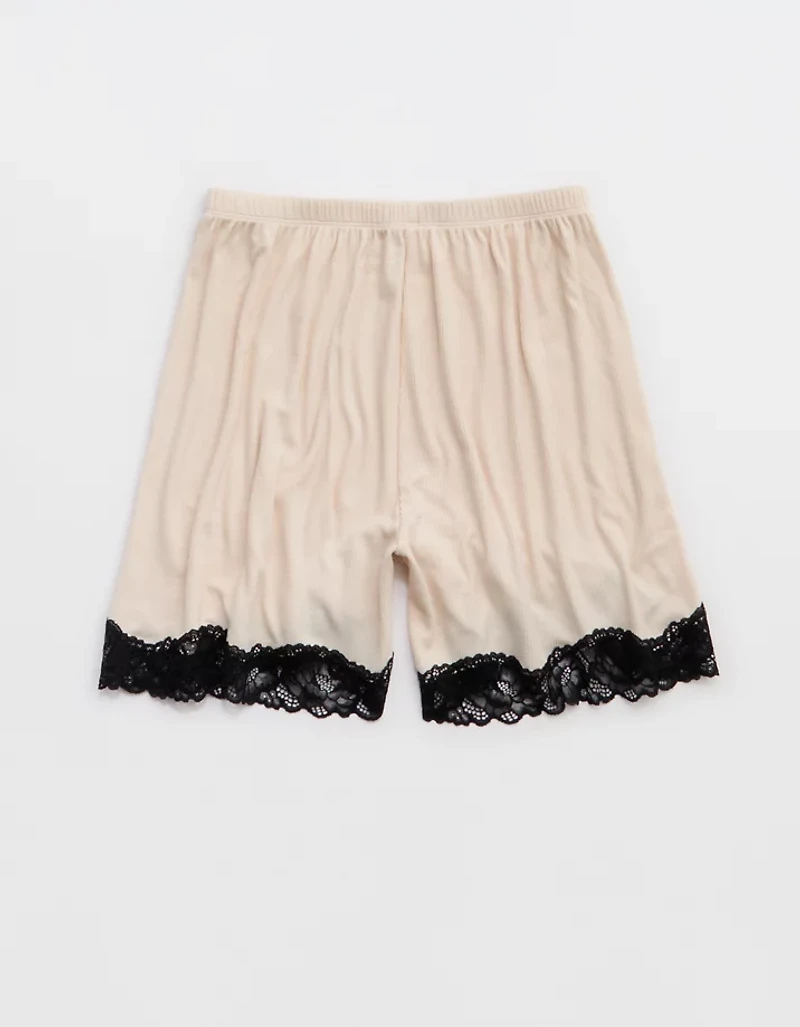 Aerie Real Soft® Rib Lace Boxer