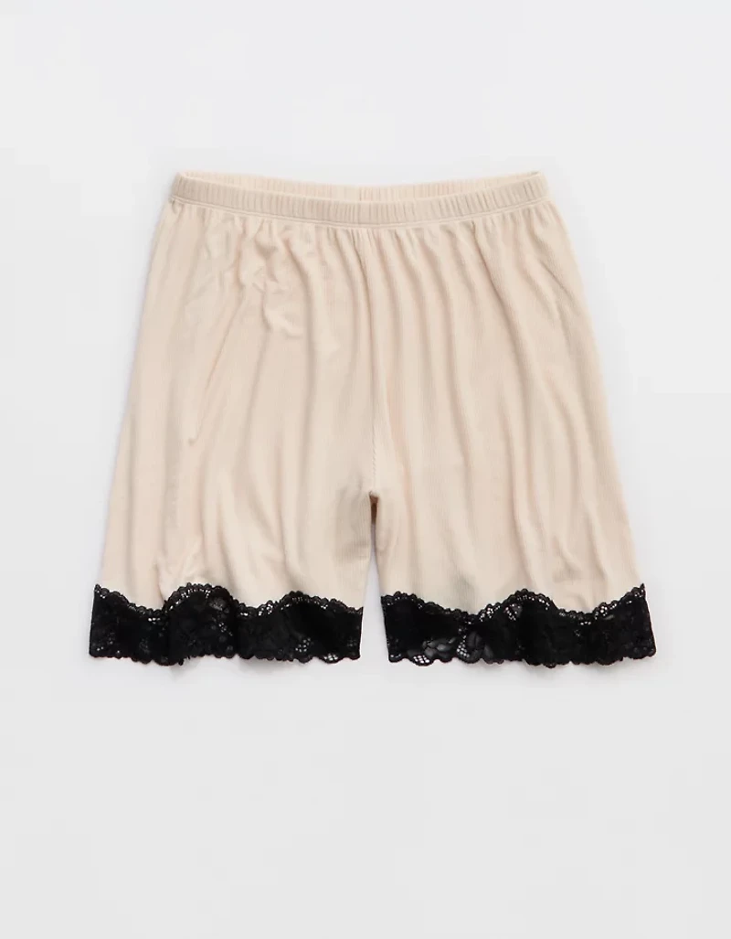 Aerie Real Soft® Rib Lace Boxer