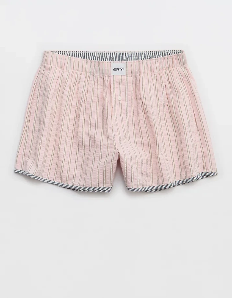Aerie Seersucker Boy Boxer