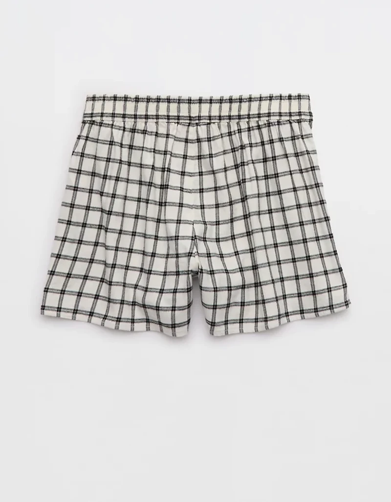 Aerie Flannel Girl Boxer