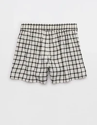 Aerie Flannel Girl Boxer