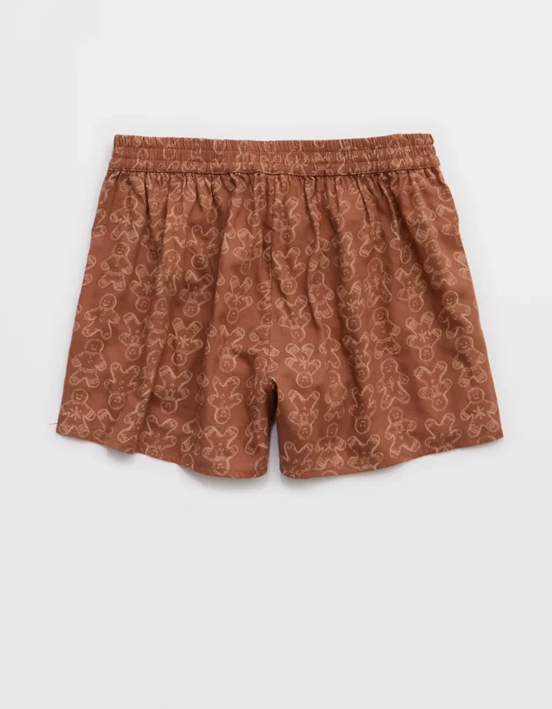 Aerie Flannel Girl Boxer