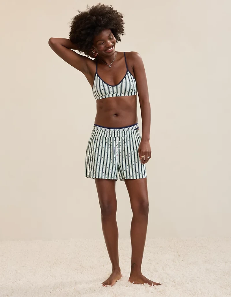 Aerie Flannel Girl Boxer