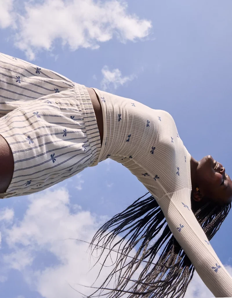 Aerie Flannel Girl Boxer