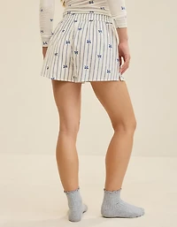 Aerie Flannel Girl Boxer