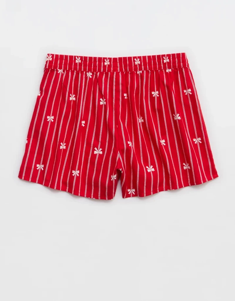 Aerie Flannel Girl Boxer