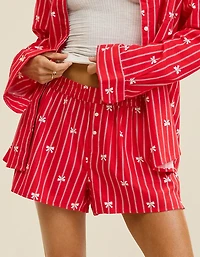 Aerie Flannel Girl Boxer