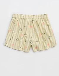 Aerie Flannel Girl Boxer