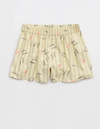 Aerie Flannel Girl Boxer