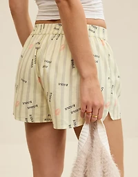 Aerie Flannel Girl Boxer