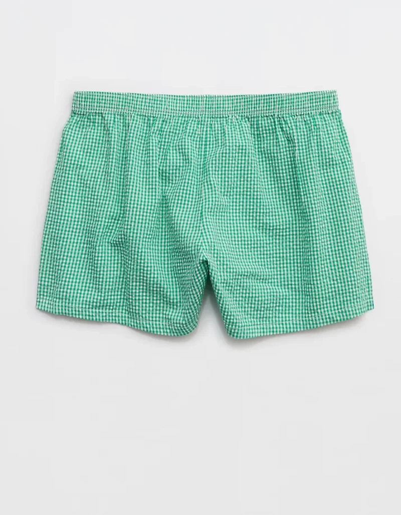 Aerie Around Town Seersucker Boxer