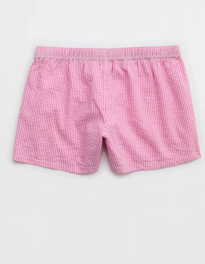 Aerie Around Town Seersucker Boxer