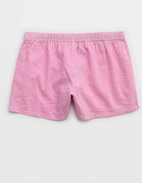 Aerie Around Town Seersucker Boxer