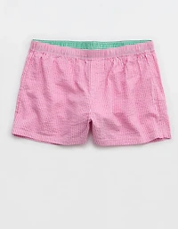 Aerie Around Town Seersucker Boxer