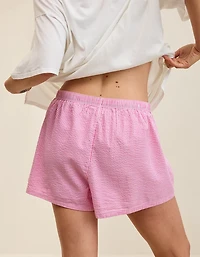 Aerie Around Town Seersucker Boxer
